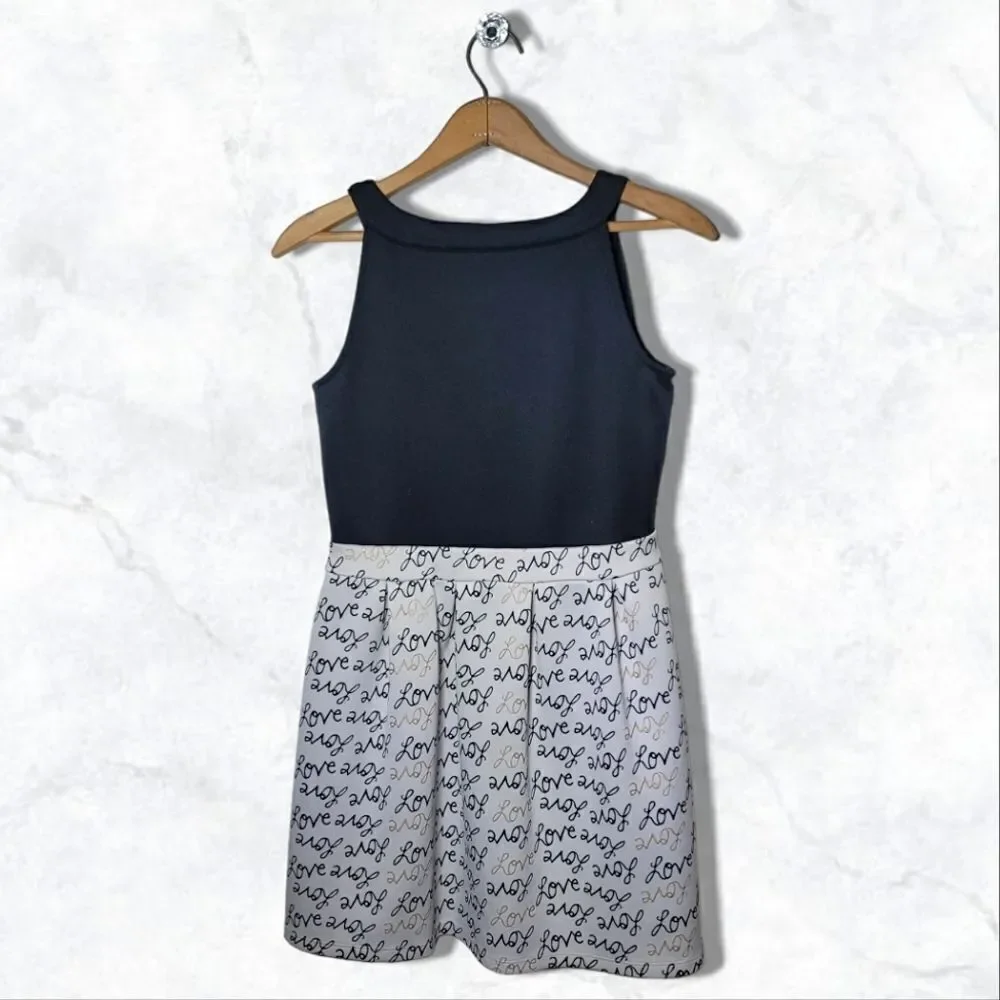 Epic Threads Love Scuba Two Tone Studded Mini Dress - Picture 4 of 6
